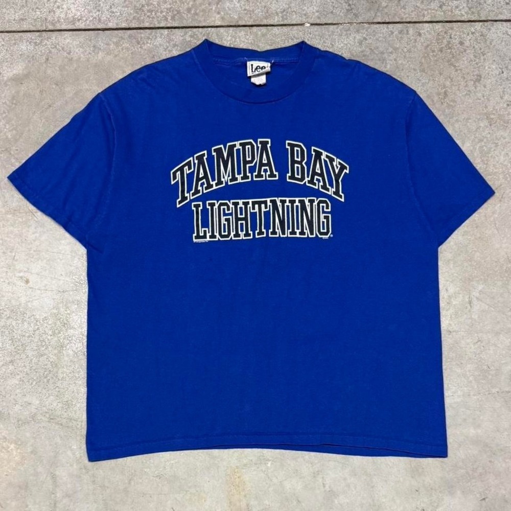Tampa Bay Lightning Vintage 90s Lee Sport T Shirt Sz XL